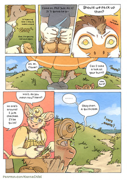 5_fingers anthro bag beach beach_towel beach_umbrella beverage blush breasts clothed clothed_anthro clothed_female clothed_male clothing day dress duo feathers female fingers fur grass humanoid_hands interspecies looking_around male male/female nervous on_ground outside parasol plant public sand shirt sitting sitting_on_ground sundress tail tan_body tan_fur text topwear towel white_body white_feathers kantachibli clover_(kantachibli) phillip_(kantachibli) avian bird bovid bovine cattle heron mammal pelecaniform comic english_text hi_res url