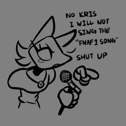 anthro breasts clothing dialogue electronics eyelashes female fingers floating_hands gesture hair hand_gesture low_contrast machine microphone open_mouth pointing simple_background solo text topwear advos deltarune undertale_(series) tasque_manager darkner felid feline mammal robot 1:1 black_and_grey digital_media_(artwork) english_text greyscale hi_res monochrome