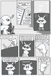ambiguous_gender antennae_(anatomy) anthro arthropod bodily_fluids book border clothed clothing comic daniel_toke dialogue duo_focus english_text female female_(lore) furniture greyscale group hi_res holding_book holding_object hoodie human hungry iconography insect inside lepidopteran looking_at_another male mammal methigon mivliano_10-c monochrome moth narrowed_eyes on_sofa outline reading reading_book shane_frost sitting sofa sound_effects speech_bubble standing sweat sweatdrop tears text topwear trio unimpressed white_border