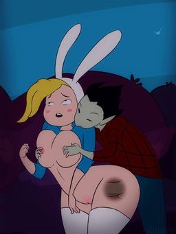 anal bite blush breasts duo erection fake_ears fake_rabbit_ears female female_penetrated genitals internal male male/female male_penetrating male_penetrating_female not_furry penetration penis pink_vulva sex vulva unknown_artist unknown_artist_signature adventure_time cartoon_network fionna_and_cake_(franchise) fionna_the_human marshall_lee human humanoid mammal vampire 2d_animation animated frame_by_frame signature