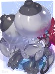 ahegao air_inflation air_tank anthro areola big_breasts big_butt breast_expansion breast_grab breast_play breasts butt claws curvy_figure expansion female genitals glistening growth hair hand_on_breast handles_on_hips hose hose_in_mouth hose_inflation huge_breasts huge_butt huge_thighs hyper hyper_breasts inflatable inflation latex looking_pleasured nipple_donuts nipples nozzle nude open_mouth outside pool_toy pussy red_hair simple_background solo tail tank thick_thighs transformation vehicle voluptuous wide_hips conditional_dnp oksara mythology cyune_ryne_(jonny-4) animate_inanimate fish living_inflatable marine mythological_creature mythological_scalie scalie shark absurd_res hi_res sketch