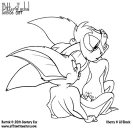 anal anal_penetration anthro anthro_on_anthro arm_support backward_arm_support bathroom bent_legs biped butt duo ear_tuft eyelashes fangs female female_penetrated genitals half-closed_eyes head_tuft humanoid_genitalia humanoid_penis knees_up logo looking_at_another looking_back looking_back_at_another looking_pleasured male male/female male_penetrating male_penetrating_female membrane_(anatomy) membranous_wings narrowed_eyes open_mouth penetration penile penile_penetration penis penis_in_ass scrunchy_face sex sitting tailless teeth text tuft wide_hipped_female wide_hips wings bitterjackal 20th_century_fox anastasia_(film) don_bluth bartok bat mammal 2006 artist_logo black_and_white copyright_name credits dated digital_drawing_(artwork) digital_media_(artwork) line_art monochrome url