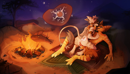 anthro bodily_fluids camp campfire cum cum_drip cum_inside desert dripping duo female fire genital_fluids genitals impregnation internal knot knotted_penis male male/female mountain night outside_sex penis plant saliva saliva_string sex sky star starry_sky tree x-ray_view karma_wofe ratchet_and_clank sony_corporation sony_interactive_entertainment hamish_turner_(ukz_james97) jade_gardiner lombax mammal absurd_res hi_res