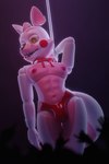 anthro bulge clothed clothing crowd dancing femboy group looking_down male nipples pole pole_dancing solo striptease tongue tongue_out underwear underwear_only miitro_d five_nights_at_freddy's scottgames funtime_foxy_(fnaf) canid canine fox mammal 2:3 3d_(artwork) absurd_res digital_media_(artwork) hi_res