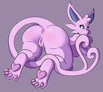 angry anthro anus anus_focus big_butt butt butt_focus feet female foot_fetish foot_focus genital_focus genitals glistening glistening_butt heart_symbol hindpaw huge_butt huge_thighs long_tail looking_at_viewer looking_back nude pawpads paws pink_body purple_pussy pussy pussy_focus soles solo tail thick_thighs toes vaginal wide_hipped_anthro wide_hipped_female wide_hips baloodial nintendo pokemon eeveelution espeon generation_2_pokemon pokemon_(species) digital_drawing_(artwork) digital_media_(artwork)