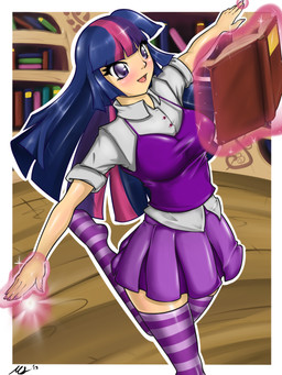 alternate_species big_breasts blush breasts female hair humanized multicolored_hair not_furry purple_hair solo two_tone_hair true-artist-mas friendship_is_magic hasbro my_little_pony twilight_sparkle_(mlp) human mammal hi_res source_request