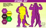 balls foreskin genitals male nude penis solo domafox octariax alligator alligatorid crocodilian reptile scalie absurd_res hi_res model_sheet