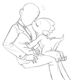 anthro blush clothed clothed/nude clothed_human clothed_male clothed_maleherm clothing crossgender duo female kissing larger_human larger_male male mtf_crossgender nude nude_anthro size_difference smaller_anthro smaller_female tail carniscorner friendship_is_magic hasbro my_little_pony mythology anon spike_(mlp) dragon human mammal mythological_creature mythological_scalie scalie 2014 monochrome