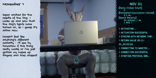 accessory anthro balls cock_ring computer electronics genitals jewelry laptop male penis penis_accessory penis_jewelry sitting solo text snekkuu mythology no_nut_november drash_(character) dragon mythological_creature mythological_scalie scalie english_text hi_res meme