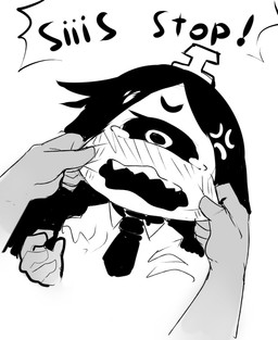 1_eye anger_vein angry ata_(anaid) big_eyes black_sclera blush cheek_pinch clothed clothing cyclops dialogue english_text female greyscale hair hair_ornament hi_res humanoid humanoid_hands light_skin long_hair longtailclops madu_(anaid) mammal monochrome necktie noseless open_mouth sharp_teeth shirt simple_background solo_focus tailclops_(species) tears teeth text topwear unknown_artist white_background
Rating: Safe
Score: 1
User: AbiCordo
Date: April 24, 2019 1_eye anger_vein angry ata_(anaid) big_eyes black_sclera blush cheek_pinch clothed clothing cyclops dialogue english_text female greyscale hair hair_ornament hi_res humanoid humanoid_hands light_skin long_hair longtailclops madu_(anaid) mammal monochrome necktie noseless open_mouth sharp_teeth shirt simple_background solo_focus tailclops_(species) tears teeth text topwear unknown_artist white_background
Rating: Safe
Score: 1
User: AbiCordo
Date: April 24, 2019