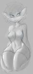 breasts female looking_at_viewer not_furry solo marbearis nintendo pokemon mia_(marbearis) gardevoir generation_3_pokemon pokemon_(species) hi_res