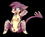 anthro breasts female fur genitals nipples nude pokemorph pussy solo spread_legs spreading winged-nerd nintendo pokemon felid generation_5_pokemon liepard mammal pokemon_(species) alpha_channel