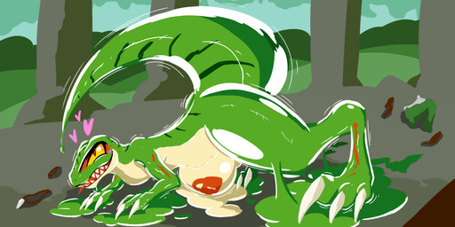 3_toes after_transformation all_fours big_bulge bulge clothing countershade_torso countershading discarded_clothing dripping fangs feet glistening glistening_body goo_transformation green_body heart_symbol hearts_around_head latex leaning leaning_forward lock_bulge lock_symbol looking_pleasured male markings null null_bulge pupils raised_tail slime slit_pupils solo tail teeth toes transformation yellow_eyes shadowsoulful kalil_(shadowsoulful) dinosaur dromaeosaurid prehistoric_species reptile scalie theropod velociraptor 2:1 hi_res
