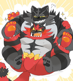 2019 anthro belly black_fur blush duo fur humanoid_hands hyaku1063 incineroar male nintendo pokémon pokémon_(species) red_fur sweat teeth video_games
Rating: Questionable
Score: 2
User: mapachito
Date: May 19, 2019 2019 anthro belly black_fur blush duo fur humanoid_hands hyaku1063 incineroar male nintendo pokémon pokémon_(species) red_fur sweat teeth video_games
Rating: Questionable
Score: 2
User: mapachito
Date: May 19, 2019