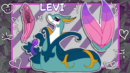 cutout forked_tongue genitals mouth_shot newspaper open_mouth paper penis red_eyes solo teeth teeth_showing text throat tongue tongue_out halfpricesouls nintendo pokemon levi_(halfpricesouls) generation_5_pokemon pokemon_(species) serperior shiny_pokemon model_sheet reference_image