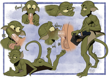 anthro anthro_penetrated balls bedroom_eyes blush bodily_fluids bottomwear butt cheek_bulge clothed clothing clothing_lift deep_throat duo erection feet feet_up fellatio fingers foreskin genitals gesture glk half-closed_eyes hand_gesture hand_on_balls holding_loincloth holding_object human_on_anthro human_penetrating human_penetrating_anthro humanoid_genitalia humanoid_penis interspecies loincloth loincloth_lift loincloth_only looking_at_viewer lying male male/male male_human/male_anthro male_on_anthro male_penetrated male_penetrating male_penetrating_male membrane_(anatomy) membranous_wings narrowed_eyes neck_bulge nude on_front open_mouth oral oral_penetration partially_retracted_foreskin penetration penile penile_penetration penis pointing pointing_at_penis pointing_at_self presenting presenting_balls presenting_penis saliva saliva_from_nose saliva_on_face saliva_on_penis saliva_string seductive sex simple_background smile standing tail tears teeth toes tongue tongue_out tongue_out_fellatio topless topless_anthro topless_male vein veiny_penis wings tush_(artist) disney gargoyles lexington_(gargoyles) gargoyle human mammal 11:8 absurd_res digital_media_(artwork) hi_res