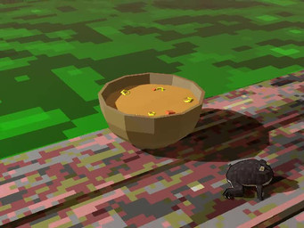 anthro clothing food green_clothing green_hoodie green_topwear hoodie long_tongue low_poly male solo soup tongue topwear vapor_towers jules_hopper_(vapor_towers) amphibian animate_inanimate canid canine frog mammal toad_(frog) 3d_(artwork) 3d_animation 4:3 animated blender_(artwork) blender_eevee_(artwork) digital_media_(artwork) long_playtime mixed_media sound tagme video voice_acted