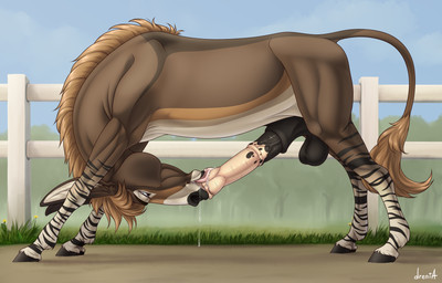 animal_genitalia animal_penis autofellatio balls big_balls big_flare big_penis bodily_fluids brown_body brown_fur equine_genitalia equine_penis erection feral flared_penis fur genital_fluids genitals hair male mane masturbation medial_ring nude open_mouth oral oral_masturbation orange_hair penile penile_masturbation penis solo striped_body striped_fur stripes tail tail_tuft tongue tuft white_body white_fur drenia sean_(kofichee) african_wild_ass asinus donkey equid equine mammal somali_wild_ass absurd_res digital_media_(artwork) hi_res