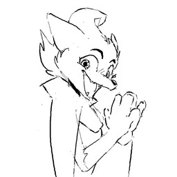 5_fingers anthro cape clapping clothed clothing cute_fangs fangs fingers happy looking_at_viewer open_mouth open_smile short_loop smile teeth smekbo dungeons_of_aether rivals_of_aether fleet_(dungeons_of_aether) canid canine fox mammal 1:1 2023 2d_animation animated animated_gif black_and_white frame_by_frame loop monochrome short_playtime