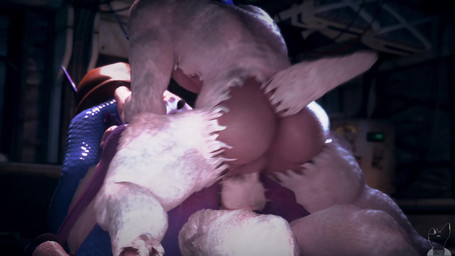 all_fours anal anal_penetration anthro anthro_on_anthro anthro_on_bottom anthro_on_top anthro_penetrated anthro_penetrating anthro_penetrating_anthro backsack ball_slap balls balls_deep balls_touching big_balls big_butt big_penis blue_body blue_scales bouncing_balls bouncing_butt brown_clothing brown_headwear brown_hood butt clone clothing doggystyle double_anal double_penetration erection faceless_anthro faceless_character faceless_male from_behind_position from_front_position fur genitals grey_body grey_fur grey_penis grey_perineum group group_sex hand_on_back hand_on_shoulder headgear headgear_only headwear headwear_only interspecies male male/male male_on_bottom male_on_top male_penetrated male_penetrating male_penetrating_male moan mostly_nude on_bottom on_top penetration penile penile_penetration penis penis_in_ass perineum purple_body purple_scales scales sex slap sound_effects tail threesome thrusting trio white_body white_fur sound_warning twitchyanimation dota valve valve_corporation meepo_the_geomancer slark_the_nightcrawler aquatic felid fish mammal scalie 16:9 2021 3d_(artwork) 3d_animation animated blender_(artwork) digital_media_(artwork) hi_res huge_filesize loop short_playtime sound video voice_acted widescreen