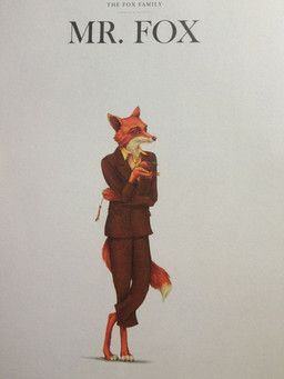 1970s_theme 70s_clothing anthro apple barefoot clothing countershading feet food fruit fur male middle_aged orange_body orange_fur paws plant pose shirt solo standing suit tail topwear wheat felicie_haymoz wes_anderson fantastic_mr._fox mr._fox_(fantastic_mr._fox) canid canine fox mammal 2009 official_art painting_(artwork) traditional_media_(artwork) watercolor_(artwork)