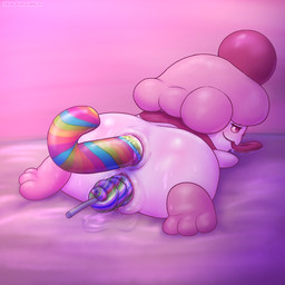 anal anal_masturbation anal_penetration anus blush blush_lines bodily_fluids butt candy candy_cane candy_cane_in_ass clitoris dessert female feral food food_fetish food_in_ass food_in_pussy food_insertion food_play genital_fluids genitals heart_eyes heart_symbol improvised_sex_toy lying masturbation object_in_ass object_in_pussy on_front penetration saliva solo spread_legs spread_vulva spreading tongue tongue_out vaginal vaginal_fluids vaginal_masturbation vaginal_penetration vulva wet blubluumon nintendo pokemon generation_6_pokemon pokemon_(species) slurpuff 1:1 hi_res
