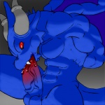 abs anthro autofellatio balls biceps big_muscles big_penis biped blue_body bodily_fluids claws cum cum_in_mouth cum_in_own_mouth cum_in_self cum_inside cum_on_self erection fangs genital_fluids genitals horn leaking male masturbation membrane_(anatomy) membranous_wings muscular muscular_anthro muscular_male non-mammal_balls nude oral oral_masturbation oral_penetration orgasm pecs penetration penile penile_masturbation penis pose red_eyes saliva scales sitting solo spread_legs spreading tail teeth thick_penis vein wings unknown_artist blue_dragon_(series) mythology blue_dragon_(character) dragon mythological_creature mythological_scalie scalie 1:1