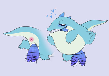 2_penises animal_genitalia animal_penis anus back_spikes bedroom_eyes big_penis biped bipedal_feral black_sclera blue_blush blue_body blue_penis blue_scales blush blush_lines butt censor_bar censored_genitalia censored_hemipenes censored_penis censored_urethra countershade_tail countershade_torso countershading erection feral forked_tongue genital_slit genitals heart_symbol hemipenes ineffective_censorship leaning leaning_forward looking_at_viewer male male_feral multi_genitalia multi_penis multicolored_body multicolored_scales narrowed_eyes on_one_leg penis pink_anus presenting presenting_hindquarters presenting_penis puffy_anus raised_tail rear_view scales seductive semi-anthro simple_background solo spikes spikes_(anatomy) standing tail three-quarter_view tongue tongue_out two_tone_body two_tone_scales urethra white_background white_body white_fin white_scales ariarik_o0 kirby_(series) mythology nintendo dragon ice_dragon_(kirby) mythological_creature mythological_scalie scalie 2024 censored digital_drawing_(artwork) digital_media_(artwork) english_description hi_res multiple_images