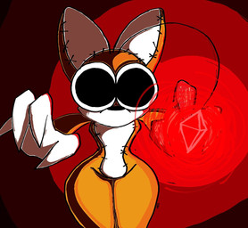 ambiguous_gender anthro black_eyes black_nose featureless_crotch front_view fur looking_at_viewer mouthless orange_body orange_fur plushie solo stitch_(sewing) thick_thighs white_body white_fur wide_hips anto_foxo sega sonic_the_hedgehog_(series) tails_doll animate_inanimate canid canine fox living_plushie mammal red_fox true_fox hi_res