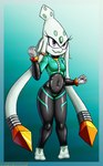 anthro breasts clothed clothing eyelashes female gloves handwear non-mammal_breasts solo tentacles viroveteruscy archie_comics sega sonic_the_hedgehog_(archie) sonic_the_hedgehog_(comics) sonic_the_hedgehog_(series) abyss_the_squid cephalopod coleoid decapodiform marine mollusk squid 2025 absurd_res digital_media_(artwork) hi_res