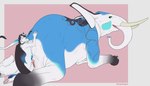 anatomically_correct anatomically_correct_genitalia anatomically_correct_pussy animal_genitalia animal_penis animal_pussy anthro anthro_on_feral anthro_penetrating anthro_penetrating_feral bestiality blue_body blue_fur duo female female_feral female_penetrated feral feral_penetrated fur genitals green_eyes grey_body grey_fur larger_female looking_pleasured male male/female male_anthro male_penetrating male_penetrating_female pawpads penetration penis pussy sex size_difference tattoo tongue tongue_out tusks vaginal vaginal_penetration white_body white_fur wings herpydragon ithilwen_galanodel maris canid canine canis elephant elephantid mammal proboscidean wolf absurd_res hi_res