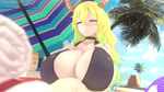 big_breasts blonde_hair breast_play breasts clothing female hair horn huge_breasts male male/female not_furry sex swimwear titfuck umbrella leviantan581re sound_warning miss_kobayashi's_dragon_maid quetzalcoatl_(dragon_maid) horned_humanoid humanoid 16:9 3d_(artwork) 3d_animation 4k absurd_res animated digital_media_(artwork) hi_res high_framerate short_playtime sound webm widescreen