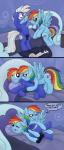 2013 balls bed breasts comic cutie_mark dhey equine erection female flaccid friendship_is_magic magic male mammal my_little_pony original_character pegasus penis potion rainbow_dash_(mlp) royal_guard smudge_proof teats transformation wings
Rating: Explicit
Score: 2
User: Smudge_Proof
Date: March 05, 2014
