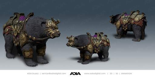 5_toes ambiguous_feral ambiguous_gender armor black_body black_claws black_fur black_nose black_sclera black_tail blue_sabatons bridle brown_face claws clothed clothed_ambiguous clothed_feral clothing company_name email empty_eyes feet feral fur gold_(metal) gold_armor gold_greaves gold_pauldron gradient_background greaves grey_background headgear helmet light mouth_closed pauldron quadruped reins saddle short_tail simple_background solo standing straight_legs tail text toe_claws toes turnaround unknown_artist adia_studios highguard_(game) bear mammal 2026 3d_(artwork) absurd_res autodesk_maya_(artwork) colored concept_art digital_media_(artwork) english_description english_text hi_res lighting official_art shaded substance_painter_(artwork) url zbrush_(artwork)
