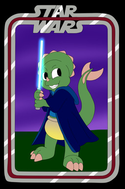 3_toes 4_fingers abdl animal_feet anthro barefoot belly black_border black_eyes blue_clothing blue_lightsaber blue_robe blue_shirt blue_topwear blue_tunic bodily_fluids bone_frill border brown_claws brown_finger_claws brown_horn brown_spikes brown_spines brown_toe_claws claws cloth_diaper clothed clothing cute_fangs detailed_background diaper diaper_fetish dinosaur_tail facial_horn fangs feet field finger_claws fingers frill_(anatomy) frill_spines furrowed_eyebrows genital_fluids grass grass_field green_arms green_belly green_body green_chest green_face green_feet green_frill green_hands green_legs green_neck green_scales green_snout green_tail green_torso grey_border grin grinning_at_another head_crest head_frill holding_lightsaber holding_object holding_weapon hood hood_down horn humanoid_hands jedi jedi_tunic lightsaber logo long_tail looking_at_another looking_offscreen melee_weapon metal mischievous mischievous_smile multicolored_body multicolored_border multicolored_tail nose_horn open_clothing open_robe pantsless pantsless_anthro pantsless_nonbinary plant purple_sky raised_tail raised_weapon red_border robe scales science_fiction shirt sky skyscape smile smiling_at_another solo spiked_tail spikes spikes_(anatomy) tail tan_diaper teeth thagomizer toe_claws toes topwear tunic unclean_diaper urine used_diaper weapon wearing_diaper wet_diaper agumonofalchemy may_the_4th star_wars star_wars_day rewind_(billie_taylor) ceratopsian ceratopsid chasmosaurine dinosaur marginocephalian ornithischian prehistoric_species reptile scalie triceratops absurd_res colored digital_drawing_(artwork) digital_media_(artwork) hi_res nonbinary_(lore)