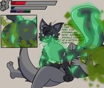 anthro anus balls butt butt_sniffing disgust duo fart fart_cloud fart_fetish fart_sniffing farting_on_another farting_on_face gameplay_mechanics gassy genitals gui health_bar lying male male/male nude raised_tail smelly sniffing tail text nastyven mythology joe_(keithzack) domestic_cat dragon felid feline felis hybrid mammal mephitid mythological_creature mythological_scalie scalie skunk english_text hi_res