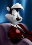 clothing flower fur hot jacket looney_tunes male necktie pepé_le_pew polecat pose shirt skunk solo suit warner_brothers
Rating: Safe
Score: 8
User: Stinky_Slim
Date: September 19, 2012