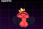 autofellatio backsack balls big_balls big_penis genitals grid male masturbation not_furry oral oral_masturbation penile penile_masturbation penis solo superiorfox deltarune undertale_(series) king_round animate_inanimate darkner waddling_head 2018 digital_media_(artwork) hi_res pixel_(artwork)