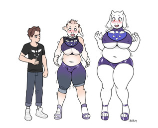 4_fingers ankle_strap_heels anthro base_one_layout basic_sequence big_breasts blush body_size_growth bottomwear breast_growth breasts bulge camel_toe clothing female fingers footwear gender_transformation growth hair high_heeled_sandals high_heels horn huge_breasts human_to_anthro latex linear_sequence male mtf_transformation navel nipple_outline one_row_layout open_mouth overweight overweight_anthro overweight_female pants platform_footwear platform_heels sandals shirt shoes short_hair shorts simple_background size_transformation slightly_chubby solo species_transformation standing stretched_clothing surprised tf_into_fictional_character thick_thighs three_frame_image three_frame_sequence tight_underwear topwear transformation transformation_sequence under_boob weight_gain white_background wide_hips blackshirtboy undertale undertale_(series) toriel boss_monster_(undertale) bovid caprine human mammal 2019 hi_res sequence