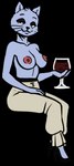 alcohol anthro areola bedroom_eyes beverage big_areola big_breasts biped black_clothing black_eyebrows black_eyes black_footwear black_high_heels black_nose black_whiskers blue_body blue_breasts blue_ears blue_fur bottomwear breasts cheek_tuft closed_smile clothed clothing collarbone container cup dark_clothing dark_footwear dark_high_heels dark_nose dark_whiskers drinking_glass erect_nipples eyebrows eyelids eyeshadow facial_tuft female fingers footwear fur fur_tuft glass glass_container glass_cup grey_bottomwear grey_clothing grey_pants half-closed_eyes hand_on_leg hand_on_own_leg hand_on_own_thigh hand_on_thigh head_tuft high_heels holding_beverage holding_container holding_cup holding_glass holding_object holding_wine_glass humanoid_hands iris light_areola light_body light_bottomwear light_breasts light_clothing light_ears light_fur light_nipples light_pants looking_at_viewer makeup monotone_body monotone_clothing monotone_footwear monotone_fur monotone_high_heels monotone_shoes mouth_closed narrowed_eyes nipples no_pupils pants pink_areola pink_nipples prick_ears purple_eyeshadow seductive shoes simple_background sitting smile smiling_at_viewer solo thick_thighs three-quarter_view topless topless_anthro topless_female transparent_background tuft whiskers wine wine_glass redout third-party_edit dogtanian_and_the_three_muskehounds milady_(muskehounds) domestic_cat felid feline felis mammal 2024 alpha_channel color_edit colored digital_drawing_(artwork) digital_media_(artwork) full-length_portrait hi_res portrait