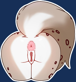 anthro anus anus_focus big_anus big_butt brown_body brown_fur brown_tail butt butt_focus clitoris faceless_character faceless_female female fur genitals markings pink_anus raised_tail solo spots spotted_body tail thick_thighs vulva white_body white_fur white_tail wide_hips tenides twokinds kathrin_vaughan felid feline mammal alpha_channel