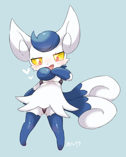 2_tails anthro bikini black_bikini black_clothing black_swimwear blue_hair breasts clothing female fur hair leggings legwear multi_tail pink_eyes small_breasts solo swimwear tail two-piece_swimsuit white_body white_fur yellow_sclera yakiniku628 nintendo pokemon generation_6_pokemon meowstic meowstic_(female) pokemon_(species) colored colored_line_art colored_sketch sketch