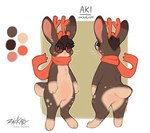 2023 3_toes 4_fingers aki_(zackary911) antlers blush brown_body brown_fur brown_hair conditional_dnp eyewear featureless_crotch feet fingers fur glasses grey_body grey_fur hair hi_res horn jackalope lagomorph male mammal multicolored_body multicolored_fur red_scarf scarf signature simple_background solo tan_body tan_fur toes two_tone_body two_tone_fur zackary911