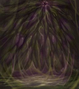 abstract_art ambiguous_gender ambiguous_pred anatomy bodily_fluids detailed_internal esophageal_sphincter inside_stomach internal oral_vore organs prey_pov saliva stomach stomach_acid unseen_pred vore zero_pictured vera_(artist) digital_media_(artwork) digital_painting_(artwork) green_theme painting_(artwork) purple_theme
