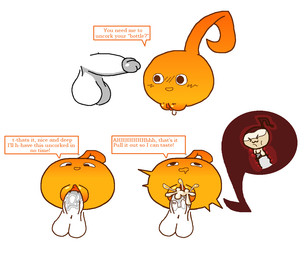 balls blush blush_lines bodily_fluids body_blush cum cum_in_uterus cum_in_vagina cum_inside cum_splatter disembodied_penis duo faceless_character faceless_male fallopian_tubes female genital_fluids genitals internal internal_vaginal male male/female not_furry open_mouth orgasm_face penis text uterus uterus_with_face vaginal vaginal_canal vaginal_fluids vulva vulva_blush white_balls white_penis 4chan_anon unknown_artist sphere_creature english_text