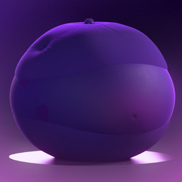 anthro belly belly_expansion big_belly blue_body blue_fur blue_hair blueberry_inflation body_inflation clothed clothing expansion exposed_belly eyewear female fur glasses hair horn huge_belly hyper hyper_belly hyper_inflation immobile inflation mottled mottled_body mottled_fur navel purple_body purple_clothing solo spherical_inflation sunken_limbs three-quarter_view tight_clothing pressurepurse hannah_(pressurepurse) bovid bovine cattle mammal 1:1 2021 3d_(artwork) colored digital_media_(artwork)