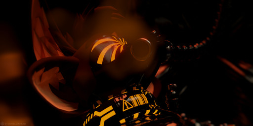 4_ears anthro bdsm bondage bound brown_body brown_fur collar fur gas gas_mask hypnosis hypnotic_device hypnotic_gas hypnotic_visor inflatable_collar latex male mask mind_control multi_ear padded_room solo tan_body tan_fur tube starfieldapram alex_(starfieldapram) canid fennix mammal 2024 2:1 3d_(artwork) absurd_res digital_media_(artwork) hi_res
