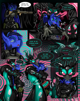 abstract_background ambush anal anal_penetration anthro armed balls dialogue drone dronification duo gas_mask genitals goo_transformation green_eyes gun half-closed_eyes hypnosis latex male mask membrane_(anatomy) membranous_wings mind_control moan name_tag narrowed_eyes null_bulge penetration penis ranged_weapon ringed_background ringed_eyes spreading text transformation weapon wings riggedreded cobalt_(cobaltthelunarguard) nokrull_(riggedreded) arthropod avian bird goo_creature hybrid insect lepidopteran moth 2025 comic english_text hi_res