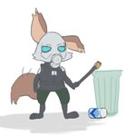 anthro clothing female food solo trash uniform half-life_2 prostokvashino valve tama-tama hybrid helm_(disambiguation)