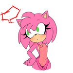 anthro blush breasts clothing female green_eyes nightgown nipples solo translucent translucent_clothing buttermoth sega sonic_the_hedgehog_(series) amy_rose eulipotyphlan hedgehog mammal 1:1 hi_res